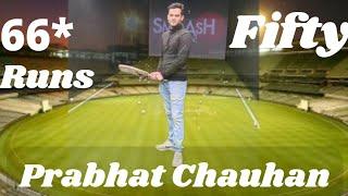 incredible performance by Prabhat Chauhan || Fastest Fifty || GoPro Cricket at Kot Cricket Ground ||