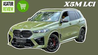 В ПРОДАЖЕ рестайлинг BMW X5M F95 Competition Urban Green 2024 Параллельный импорт