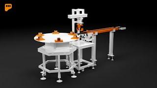 Motion Design - Pick and Place Turntable Machine