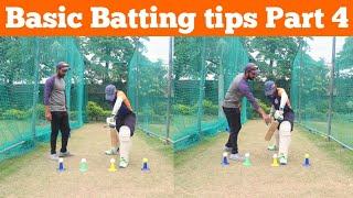 Basic Batting tips Part 4 | Indore Cricket Club