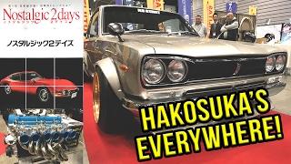 JAPANESE CLASSIC CAR SHOW! - Hakosuka's Everywhere! Nostalgic 2Days | VLOG