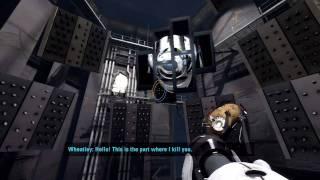 Portal 2: Walkthrough - Part 1 [Chapter 9] - The Part Where He Kills You (Gameplay & Commentary)