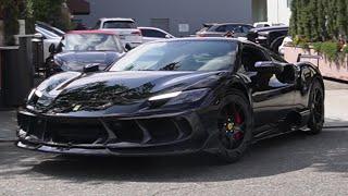 Supercars Takeover of Beverly Hills! Mansory 296 GTB, G63 AMG 6x6, Aventador SVJ, McLaren SLR!