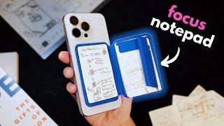 How This Pocket Notebook Improved My Focus