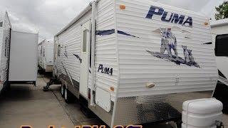 Delightfully Exciting! 2008 27ft Puma 26RLSS Bumper Pull Travel Trailer