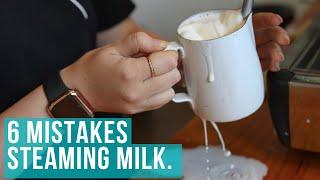 How to Steam & Froth Milk for a Latte (the Common Mistakes to Avoid)