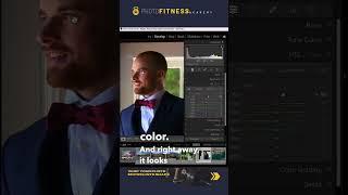 How to fix red skin tones in Lightroom Classic