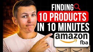 Amazon FBA Product Research Technique Found Me 10 Products in 10 Minutes!