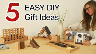 5 EASY DIY Christmas Gift Ideas | FROM SCRAP WOOD