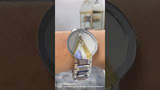 Movado mirror watch .          #viralvideo #watches #shorts