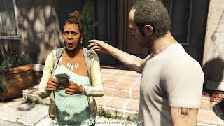 Trevor gives Denise money scene - GTA V