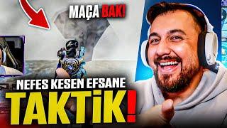 EFSANE TAKTİK NEFES KESEN MAÇ | PUBG MOBILE