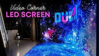 LED screens| Video corner photo zone