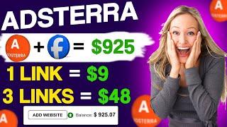 How to Promote Adsterra Direct Link on Facebook 2024 | Adsterra New Direct Link Earning Trick