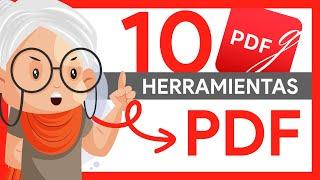  10 HERRAMIENTAS para EDITAR PDF - TEXTO, IMÁGENES, ORDENAR y  mucho más - GRATIS