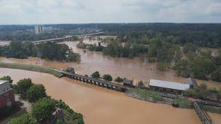 River flooding continues in the Midlands