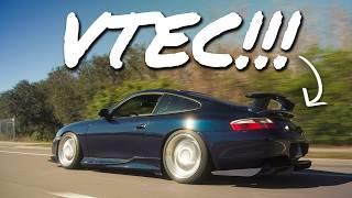 K24-swapping the MOST HATED Porsche 911 is our kind of absurd