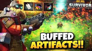 136 Weapon Levels with Newly Buffed Artifacts!! | Deep Rock Galactic: Survivor