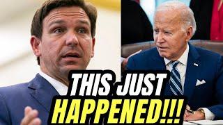 Ron Desantis DROPS BOMBSHELL Announcement Rocking Biden Administration