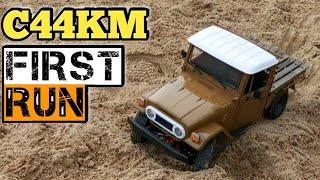 FJ45 WPL C44KM on the road Part III #WPLkit #crawler