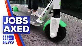 E-scooter company axes 30 jobs | Nine News Australia