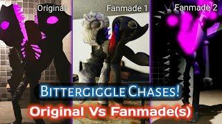 Bittergiggle Chase Comparison Original Vs Fanmade | Garten Of Banban 7