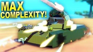 We Built MAX COMPLEXITY TANKS for 1v1 Battle!