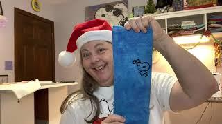 #flosstube Episode 64 and #flossmas  Day 12 - Lots of stitching!