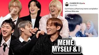 P1Harmony React To P1Harmony Memes | (피원하모니) Meme, Myself & I