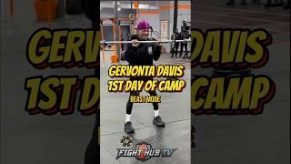 Gervonta LEAKED video - starts 1st day of camp for Lamont Roach