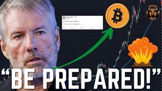 MASSIVE Week INCOMING For $MSTR & Bitcoin - Michael Saylor News Update