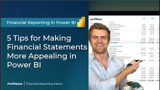 5 Tips for Making Financial Statements More Appealing In Power BI