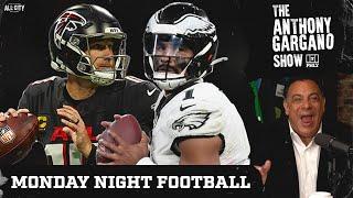 Eagles Vs Falcons On Monday Night Football | A.J. Brown Out With Hamstring | Joe Buck Joins Show