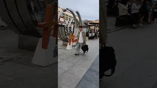 김천역 부근 풍경 80년대 대학 다닐때는 완전 시골이었는데40년 만에 김천역은 완전 환골탈퇴~쇼킹