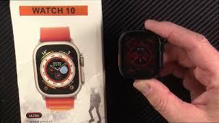 Watch 10 Ultra Smartwatch review | Budget smartwatch