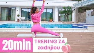 20min TRENING ZA ZADNJICU   | Sa trakom!