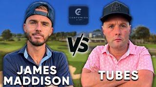 Only Jamie Vardy Would Do This…| James Maddison VS Tubes | Match Play | Centurion Club