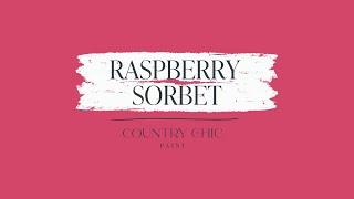 Raspberry Sorbet | Bright Pink Furniture Paint | Country Chic Paint