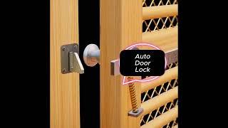 Automatic Door Closer | spring gate lock#digitalart#youtube shorts#viralvideo