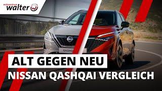 Ist neu wirklich besser? | Nissan Qashqai Vergleich | Qashqai 2020 vs. Qashqai Facelift