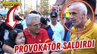 Ahlaksız PROVOKATÖR Röportaja Saldırdı! Küçük Kızı Bile Ağlattı! | Sokak Röportajları!