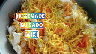 HOW TO COOK  FRESH MIKI ll MHAR'S QUIÑONEZ