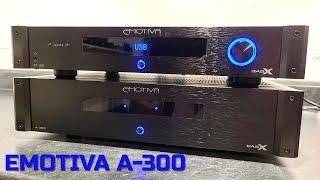 Emotiva BasX A-300 Stereo Power Amplifier (The Most Power & Fidelity For The Money)