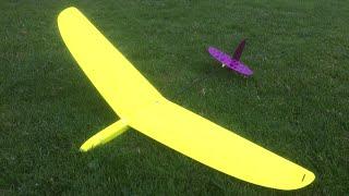 Learning how to launch a discus launch RC glider