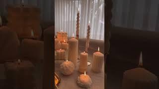 Decorative Candle #candles #honeymoon #youtubeshort #youtuber #like #love