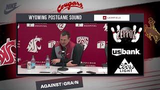 WSU Football: Jake Dickert Wyoming Postgame | 11/30/24