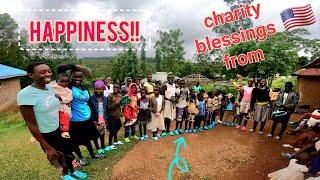 NO BOUNDARIES!! BLESSING 25 CHILDREN WITH NEW FOOTWEAR!!#charity