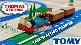 TOMY Thomas Talk ‘N Action Set: UK Speaking Variation Review & Run