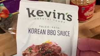 How to Make Kevin's Brand Paleo-Keto Friendly Korean BBQ Thin Sliced Steak and Rice [Kevins BBQ]