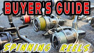 BUYER'S GUIDE: BEST SPINNING REELS (BUDGET TO ENTHUSIAST)